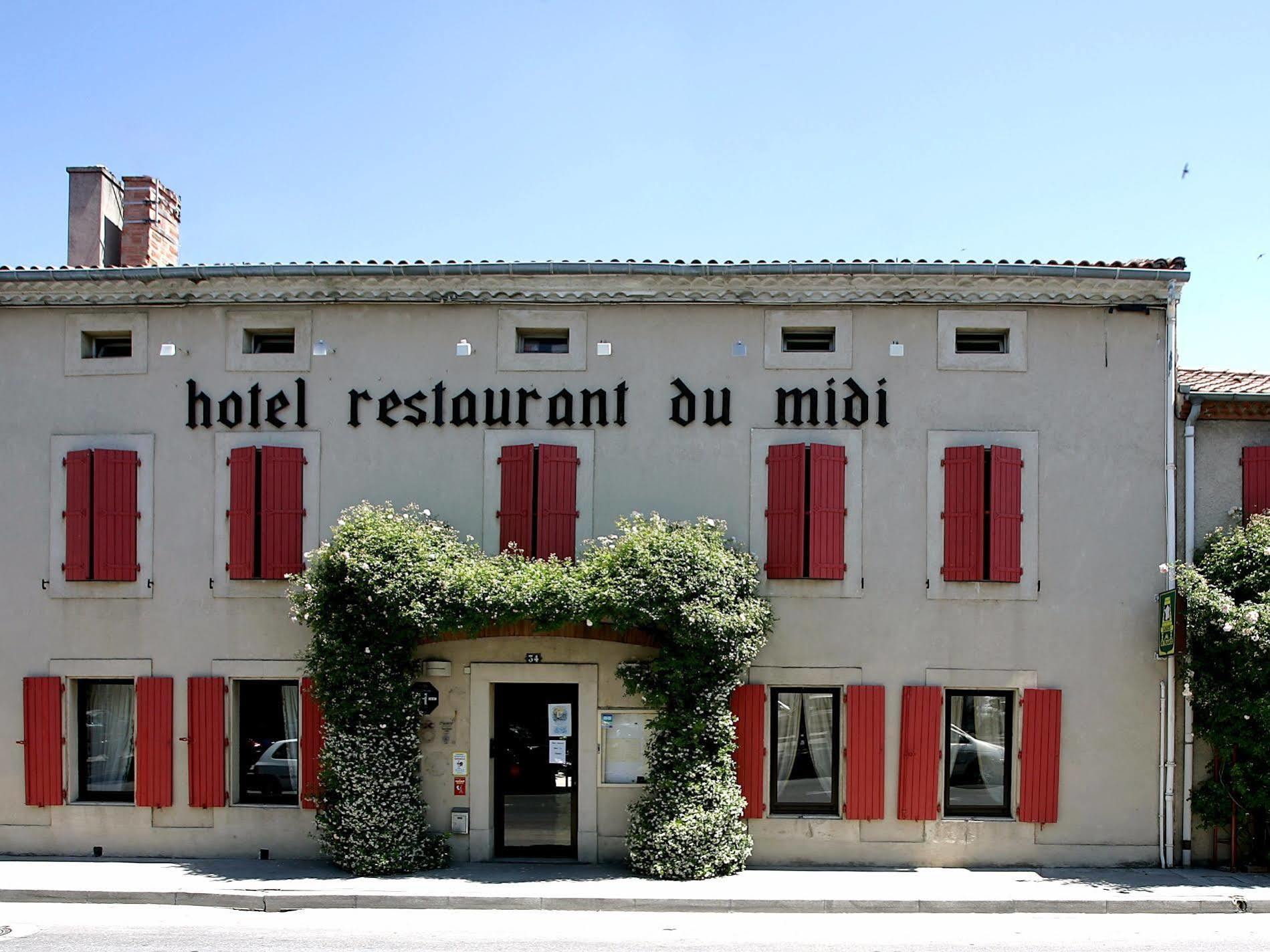 רבל Logis Hotels - Hotel Restaurant Du Midi מראה חיצוני תמונה